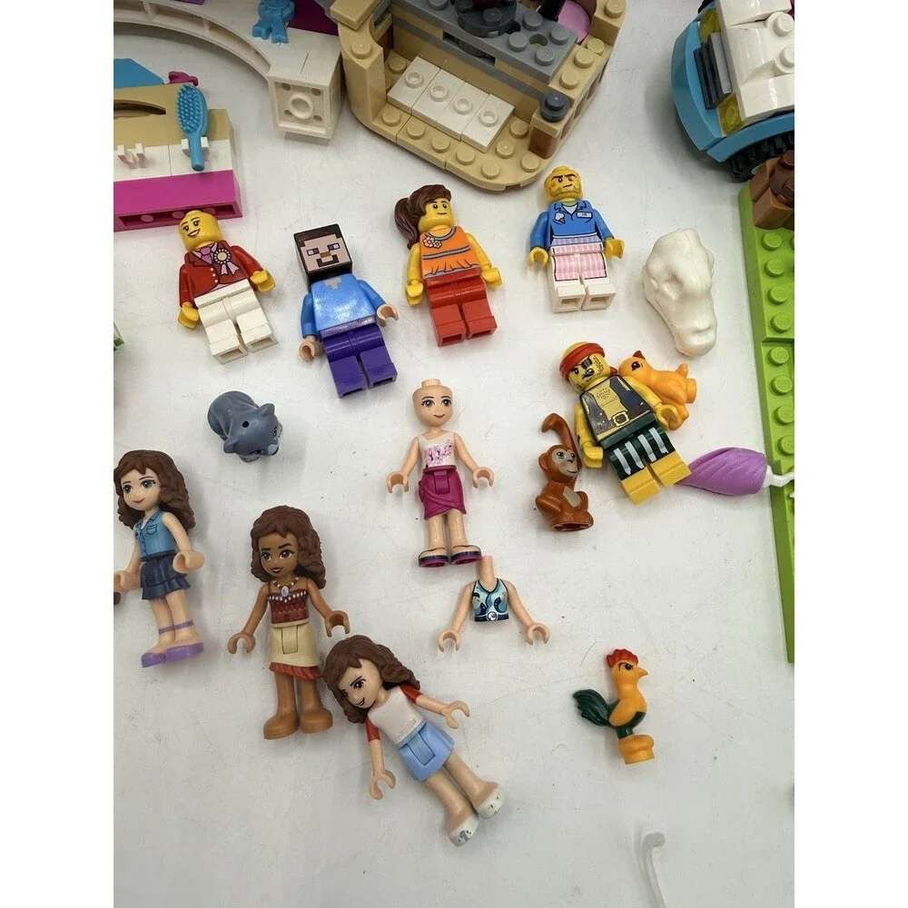 Huge Lego Friends & More Loose Lot w/ Minifigures 7.6lbs : Horses Barn Balloon +
